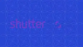 Background with rotation stars pattern white and blue color.