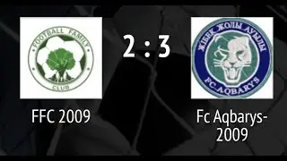 FFC (2:3)Fc Aqbarys 2009 Чемпионат PFL junior Almaty 2022
