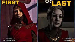 Every Nightsister Merrin Cutscene | Sar Wars Jedi Fallen Order