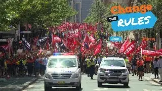 Change The Rules Rally Sydney