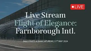 Classic Car Auction: Flight of Elegance at Farnborough International 11th May 2024 with Historics