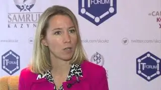 Программа Global tolk на телеканале Kazakh TB Первый Международный IT Форум
