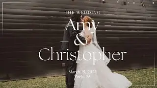 Amy & Chris Wedding Day Highlight Video | York, PA | The Bond #wedding