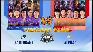THE FIERCEST BATTLE! 9z vs Alpha7 | MPL LATAM S4 Playoffs Game 1 (Full Match 2X + Highlights!)