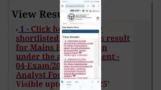 UPSSSC Assistant Accountant Auditor Eligibility Result Out 2024. Link in description box