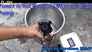 Mini Water Pump   DC 12V Water Proof Submersible Water Pump   Solar Powered Water Pump