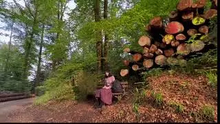 Kisha ni notte😘 sang on a hilltop in Germany #composition