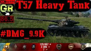 87_World of Tanks T57 Heavy Tank WoT Replay - 6 Kills 9.9K DMG(Patch 1.4.0)