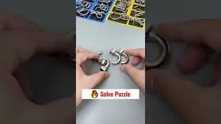 Solve Hanayama cast galaxy Puzzle? Extreme magic 😲 #puzzles #shorts