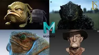 AUTODESK MUDBOX | 3D Texturing Sculpting Software | Animation Series Ep-31 | lunatic sunspot
