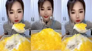 ASMR WHITE ICE EATING / ICE EATING