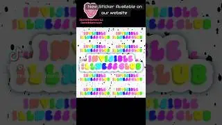 CREATEDBYRAMONA LLC Invisible Illness Sticker available on our website