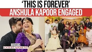 Anshula Kapoor Shares First Pictures from Engagement Ceremony with Rohan Thakkar