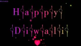 New Diwali  Black Screen WhatsApp Status