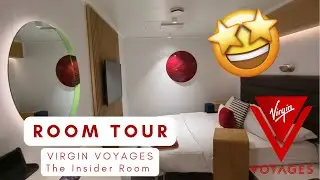 Virgin Voyages Scarlet Lady 'The Insider' Room Tour (13244M)
