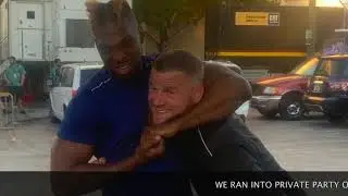 vlogging AEW Bash at The Beach Sammy Guevara, Private Party Marq Quen
