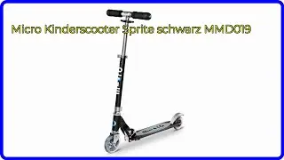 BEWERTUNG (2025): Micro Kinderscooter Sprite schwarz MMD019. WESENTLICHE Einzelheiten
