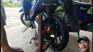 Stop & Shop / Vulcating Our Motorcycle Tire / Pasiao Mixed