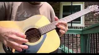 &ldquo;I&rsquo;m a Soul Man&rdquo;.   played on my Yamaha Acoustic guitar. #yamahaguitar