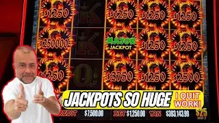 💥OMG! Jackpots So HUGE I Retired! #lasvegas #slotmachine #jackpot