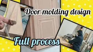 Wooden door molding design #interior444 #home #interiordesign #interior #furniture #homedecor