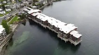 Alki Point Lighthouse Drone Footage