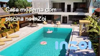 CASA MODERNA COM PISCINA NO INZOI | SPEED BUILD