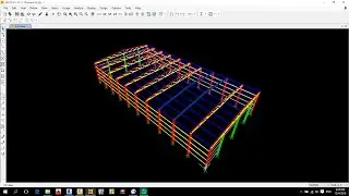 08-تحليل الجمالونات والفرمات طبقا للكود المصرى والاوربى|| 3D Truss&Frames Ana;ysis SAP2000