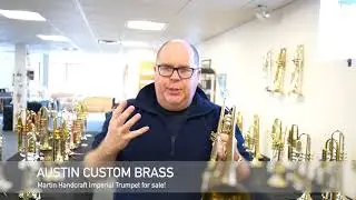 Late 1930's  Martin Handcraft Imperial Trumpet  for sale at ACB!