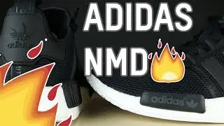 Adidas NMD Black And White With 360 Look