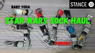 Mandalorian & Baby Yoda Socks!!! Stance Star Wars Socks Unboxing