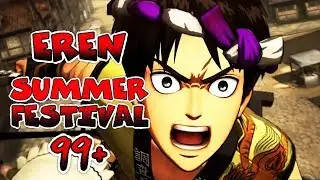 Attack on Titan Wings of Freedom Eren Summer Festival Costume & Gear 99+(Last Video)