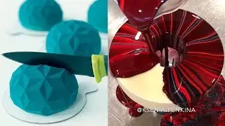 Talented Pastry Chef Creates The Most Mesmerizing Mirror Glaze Cakes