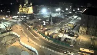 BUDOWA STACJI II LINII METRA WARSZAWA-WILEŃSKA [MARZEC]