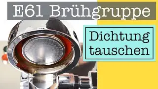 E61 Br&uuml;hgruppendichtung schnell und einfach tauschen | neues Duschsieb einbauen (IMS Competition)