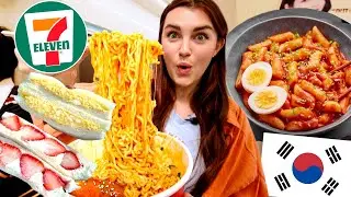 Only Eating at Convenience Stores for 48 Hours in Korea!
