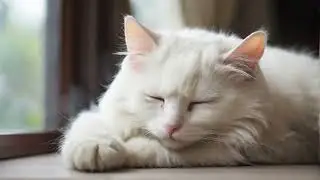 Lofi White Cat - Doo Wop Delights at the Dive Bar♫ - 3mins