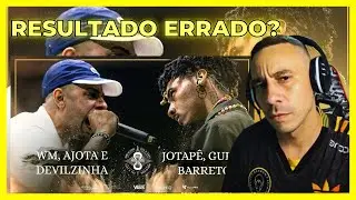MC ZEN REACT- (INCRÍVEL!!) JOTAPÊ, GURI E BARRETO X WM, AJOTA E DEVILZINHA SEGUNDA FASE | BDA 8 ANOS