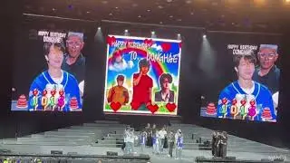 Festejo de  a Lee Donghae de S&uacute;per Junior en Monterrey 