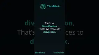 You have one brain, one MT5&hellip; and five places to make the same click.