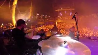 Merlin Sutter - 'King' by Eluveitie live in Moscow (2016) [Official Drum Cam]