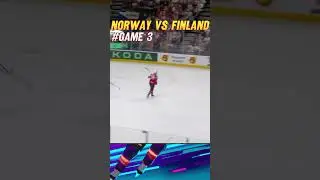 NORWAY vs FINLAND, Max Krogdahl scores in Game 1, Ice Hockey World Championship Czechia 2024