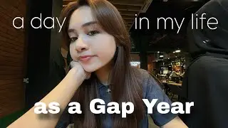 a day in my life as a gap year | productive, study, work from cafe ☕️