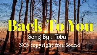 Back To You | By Tobu [NCS Release] | Lyrical Video | Copyright free Music