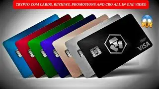 EVERYTHING ABOUT CRYPTO.COM CARDS, CRO COIN AND  BENEFITS ALL IN ONE VIDEO (ULTIMATE GUIDE)