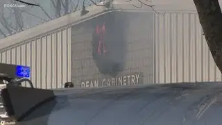 Dean Cabinetry in Bolton goes up in flames; owner says they will bounce back