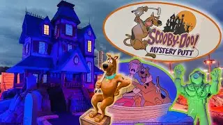 Мини-гольф Scooby Doo Mystery Putt Putt открылся в Пиджен-Фордж, Теннесси! Поле для гольфа в стил...