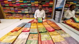 Silk sarees at the lowest prices you won't find anywhere chickpet wholesales silks sarees Kanchipuram bridal silks 
