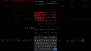 Red hawk information gathering Tool in Termux #termux #android #termuxtricks