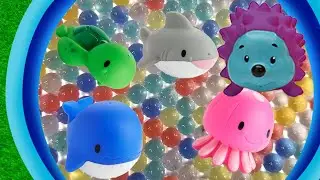 Zoo Animals Sea Animals Toys Baby Mom Learn Animals Names Education Toys for Kids